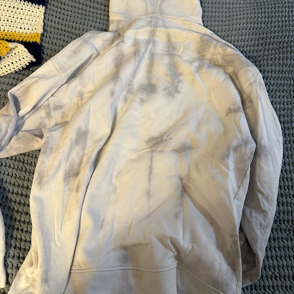 Zara tie-dye oversized hoodie